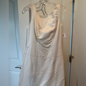 Elegant Cream Wedding Dress